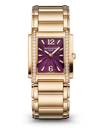 Patek Philippe Twenty~4 Manchette Rose Gold / Purple 4910/1201R-010