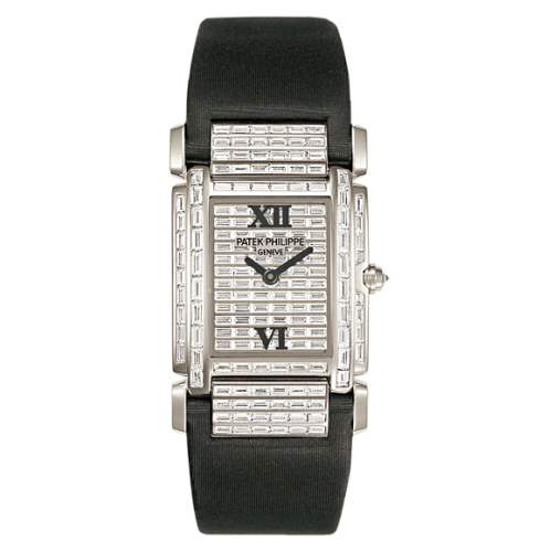 Patek Philippe Twenty~4 4911 White Gold Baguette 4911G-001