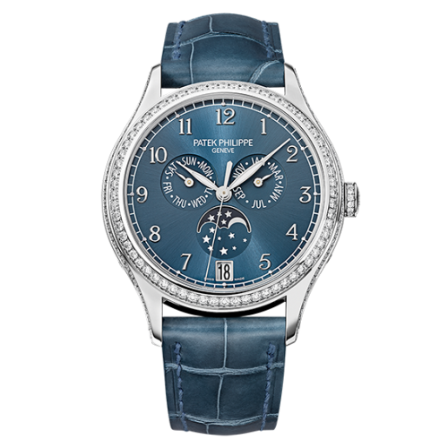 Patek Philippe Annual Calendar 4947 White Gold / Blue 4947G-001