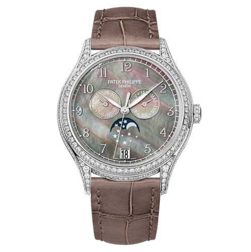 Patek Philippe Annual Calendar 4948 White Gold Black Mother of Pearl 4948G-001