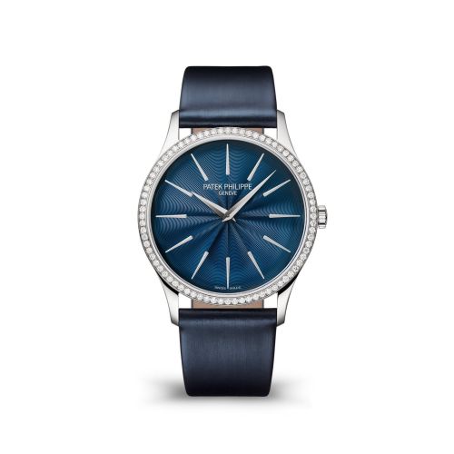 Patek Philippe Calatrava 4997 White Gold / Blue 4997/200G-001