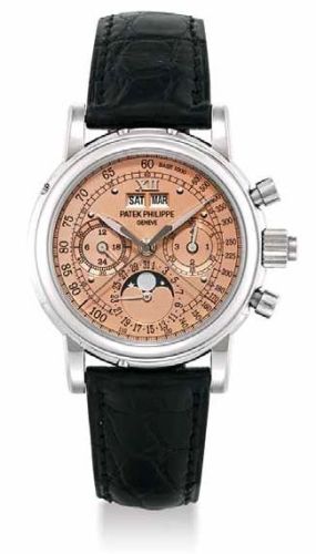 Patek Philippe Perpetual Calendar Split Seconds Chronograph 5004G Salmon 5004G_Salmon