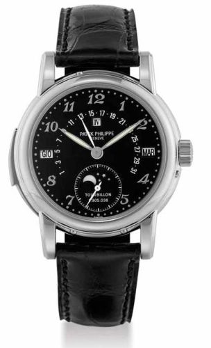 Patek Philippe Tourbillon Minute Repeater Perpetual Calendar 5016P Black Luminous 5016P-001L