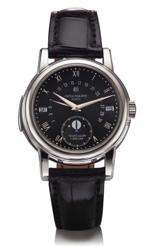 Patek Philippe Tourbillon Minute Repeater Perpetual Calendar 5016 Black Roman 5016 BR