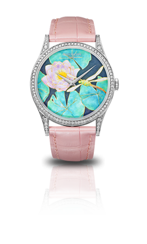 Patek Philippe Calatrava 5077 Water Lilies and Dragonfly 5077/100G-015