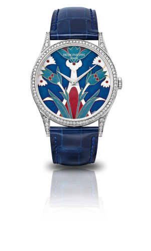 Patek Philippe Calatrava 5077 Turkish Motifs Petals & Harmonies 5077/100G-018