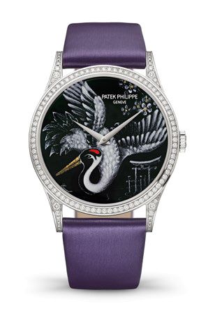Patek Philippe Calatrava 5077 Japanese Cranes 5077/100G-057