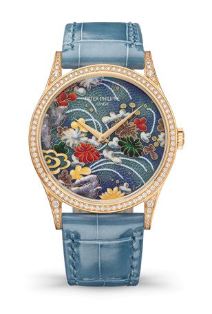 Patek Philippe Calatrava 5077 Kimonos with Floral Patterns 5077/100R-057