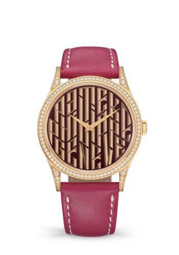 Patek Philippe Calatrava 5077 Rose Gold / Pink Typography 5077/100R-068