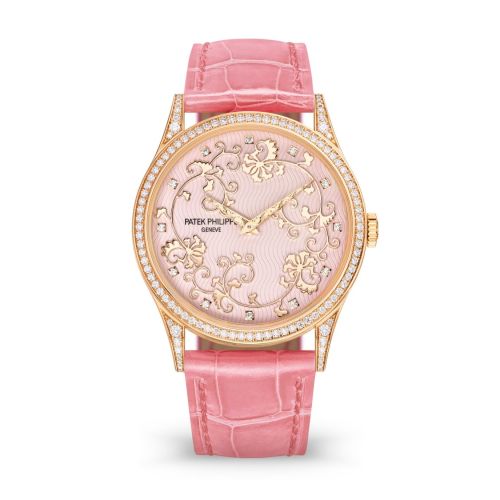 Patek Philippe Calatrava 5077R Pictures in Relief / Floral Scrolls 5077/101R-001