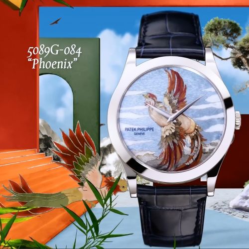 Patek Philippe Calatrava 5089 White Gold / Phoenix 5089G-084