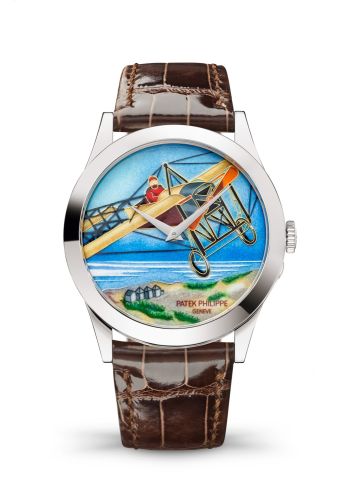 Patek Philippe Calatrava In Tribute to the Pioneers of Aviation 5089G-089