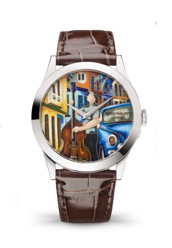 Patek Philippe Calatrava Cuban Double Bassists 5089G-113
