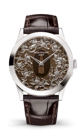 Patek Philippe Calatrava 5089 Tsuba – Oranges and Flowers 5089G-124