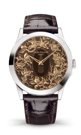 Patek Philippe Calatrava 5089 Tsuba – Oranges and Flowers 5089G-125