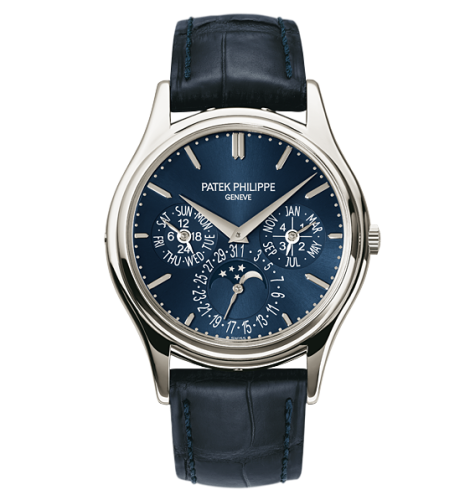 Patek Philippe Perpetual Calendar 5140 Platinum Blue 5140P-001