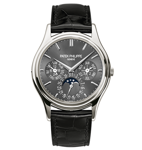 Patek Philippe Perpetual Calendar 5140 Platinum / Grey 5140P-017