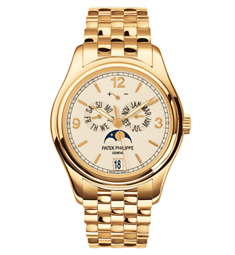 Patek Philippe Annual Calendar 5146 Yellow Gold / Cream / Bracelet 5146/1J-001