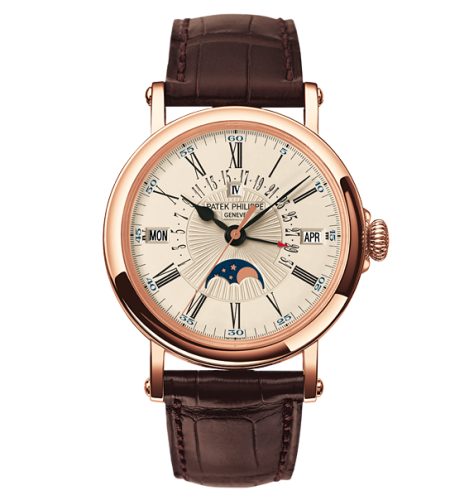 Patek Philippe Perpetual Calendar 5159 Rose Gold / Silver 5159R-001