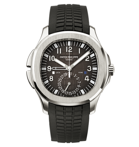 Patek Philippe Aquanaut Travel Time 5164 Stainless Steel / Black 5164A-001
