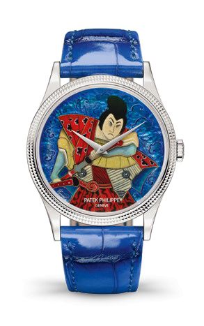 Patek Philippe Calatrava 5177G Samurai Engaged in Combat 5177G-031