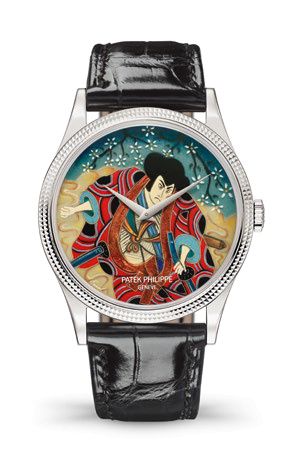 Patek Philippe Calatrava 5177G Samurai Engaged in Combat 5177G-032