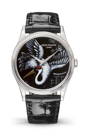 Patek Philippe Calatrava 5177 Red-Crowned Cranes 5177G-034