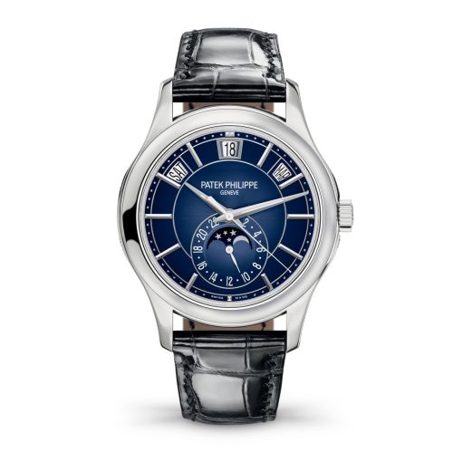 Patek Philippe Annual Calendar 5205 White Gold / Blue 5205G-013
