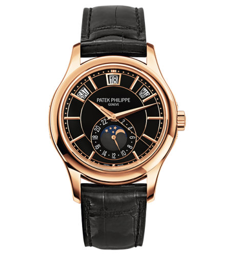 Patek Philippe Annual Calendar 5205 Rose Gold / Black 5205R-010