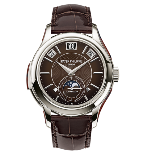 Patek Philippe Tourbillon Minute Repeater Perpetual Calendar 5207 Platinum / Brown 5207/700P-001