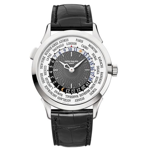 Patek Philippe World Time 5230 White Gold / Grey / Hong Kong 5230G-001