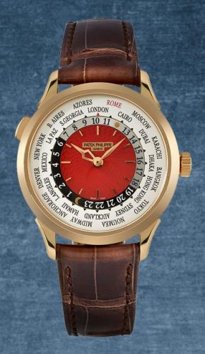 Patek Philippe World Time 5230R Rose Gold / Hausmann 5230R-013