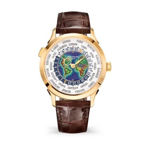 Patek Philippe World Time 5231 Yellow Gold / America's, Europe and Africa 5231J-001
