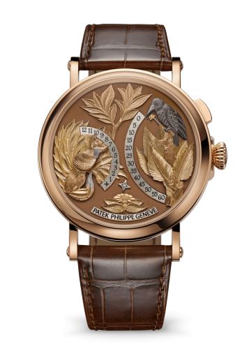 Patek Philippe Hour and Minute On Demand Automaton The Crow and the Fox 5249R-001