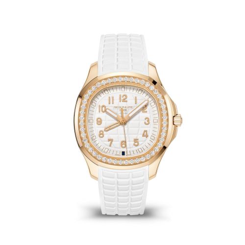 Patek Philippe Aquanaut Luce Travel Time Rose Gold / White 5269/200R-001