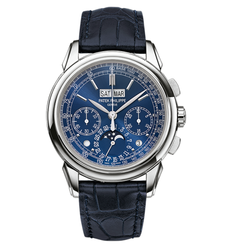 Patek Philippe Perpetual Calendar Chronograph 5270 White Gold / Blue 5270G-019