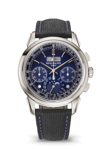 Patek Philippe Perpetual Calendar Chronograph 5270 Platinum / Blue 5270P-016