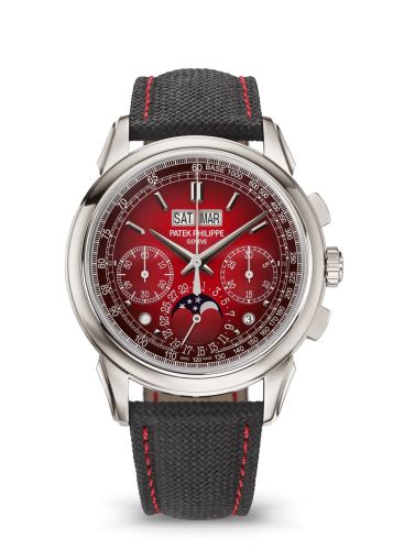 Patek Philippe Perpetual Calendar Chronograph 5270 Platinum / Red 5270P-017