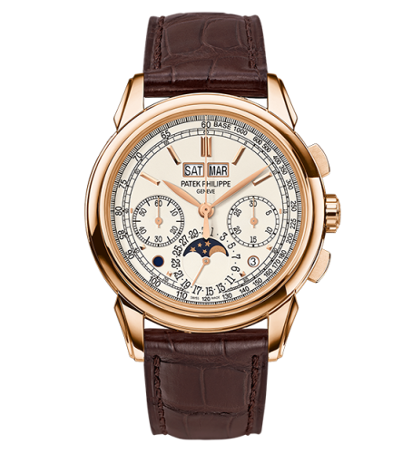 Patek Philippe Perpetual Calendar Chronograph 5270 Rose Gold / Silver 5270R-001
