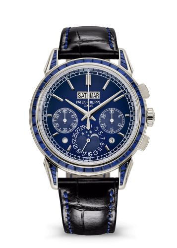 Patek Philippe Perpetual Calendar Chronograph 5271 Platinum - Sapphire / Blue 5271/11P-010