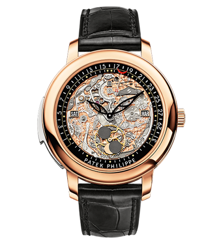 Patek Philippe Minute Repeater Perpetual Calendar 5304 Rose Gold / Skeleton 5304R-001