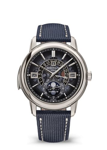 Patek Philippe Tourbillon Minute Repeater Perpetual Calendar 5316 Platinum / Blue Sapphire 5316/50P-001