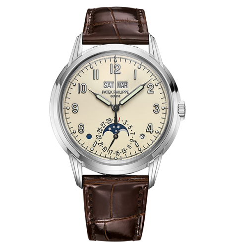 Patek Philippe Perpetual Calendar 5320 White Gold / Cream 5320G-001