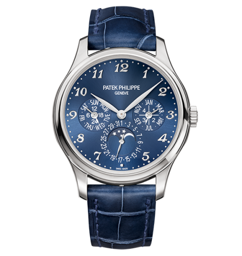 Patek Philippe Perpetual Calendar 5327 White Gold / Blue 5327G-001