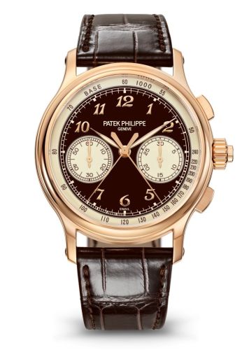 Patek Philippe Split-Seconds Chronograph 5370 Rose Gold / Brown 5370R-001