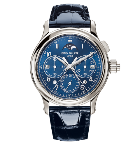 Patek Philippe Perpetual Calendar Split-Seconds Chronograph 5372 Platinum / Blue 5372P-001
