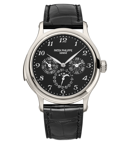 Patek Philippe Minute Repeater Perpetual Calendar 5374 Platinum / Black 5374P-001