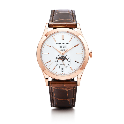 Patek Philippe Annual Calendar 5396 Tiffany Rose Gold / Silver 5396R-011 T