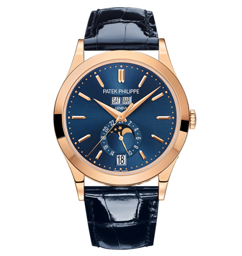 Patek Philippe Annual Calendar 5396 Rose Gold / Blue 5396R-014