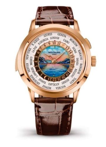 Patek Philippe World Time Minute Repeater Rose Gold / Lake Thun 5531R-016